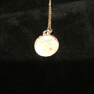 Merry Christmas gold charm